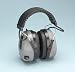Headband Ear Muffs, Gray/Black, NRR 25 dB