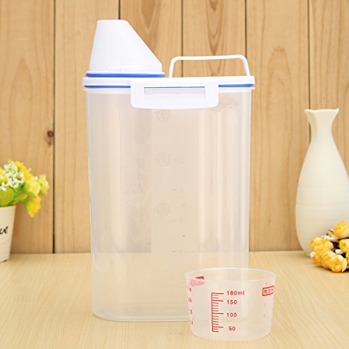 QOJA kitchen food cereal grain bean rice hand with measuring cup