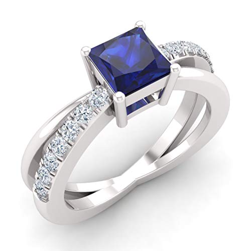 Diamondere Natural and Certified Emerald and Diamond Wedding Band