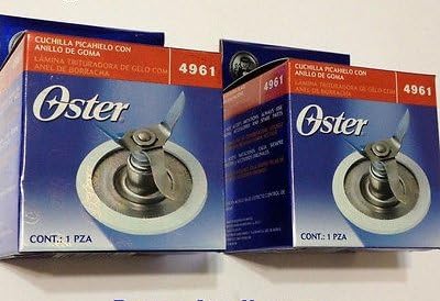 Oster Blender Blades Set of 2 Blades 4961 With 2 Sealing Rings ALL ORIGINAL NEW!