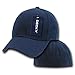 DECKY Fitted Cap, Navy, 7 5/8