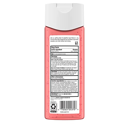 NEUTROGENA BODY CLEAR BODY CLEAR BODY WASH, PINK GRAPEFRUIT 8.5 OZ. (PACK OF 3)