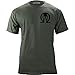 Classic Molon Labe T-shirt (Medium, Green)