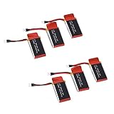 YouCute 6pcs 3.7V 500mAh Battery for udi U45 Raven U45W Blue Jay U42 U42W U42WH CW4 RC quadcopter drone spare parts