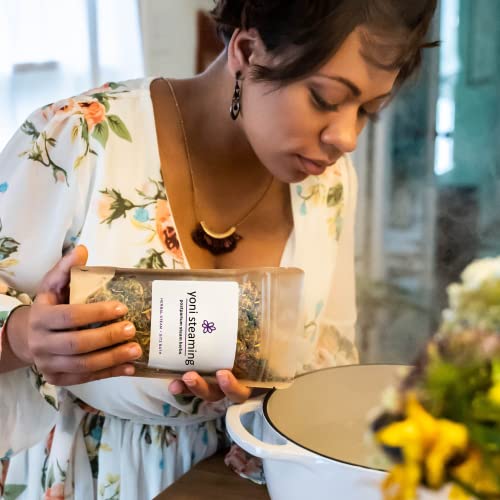 Postpartum Yoni Steaming Herbs & Soothing Sitz Bath Soak For Birth Recovery | Natural Remedy For Healing Perineal Tissues, Hemorrhoids, Episiotomies | Vaginal Steam Herbs | 2-3 Steams