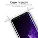 Galaxy S9 Screen Protector Glass, Elecshion 3D Curved Tempered Glass Dot Matrix Screen Protector for Samsung S9 with Easy Installation Tray (Case Friendly)