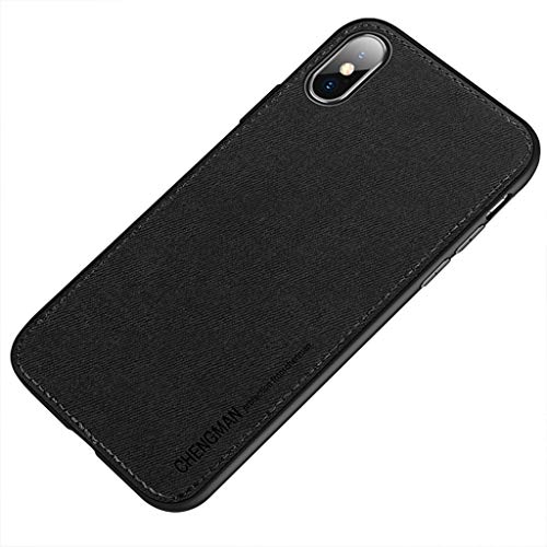 Bokoo for iPhone X TPU Cases Cloth Washable Invisible Magnet 5.8 Inch, with Comfortable Hand Heeling