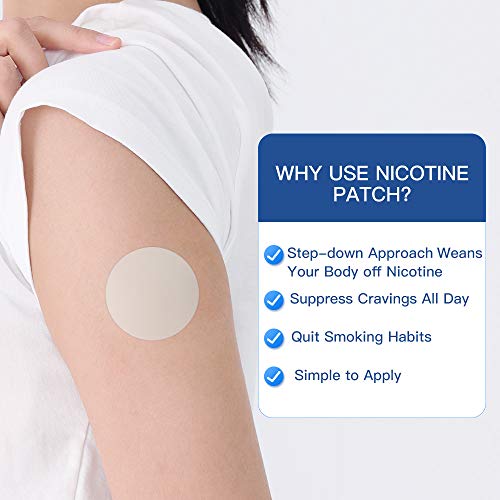 Nubical Nicotine Patches Step 2 to Quit Smoking,Stop Smoking Aid That