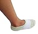 Deluxe Liner No Show Low Cut Socks For Flats Athetic Cotton For Kids Girls (Shoe size :12-6, pack 6/assorted)