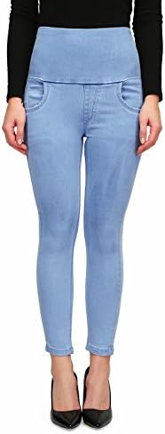 Miss Wow Tummy Tucker Black Strechable Skinny Denim Jeans