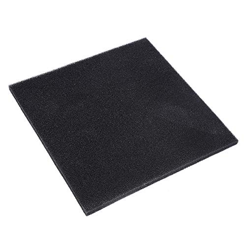 Fdit Aquarium Biochemical Cotton Filter Foam Black Fish Pond Filter Material Biochemical Filters Cotton Accessories Black Thick Aquarium Sponge Filter Biochemical Cotton Filtration