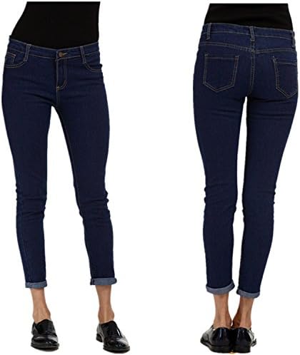 Women's Denim Pencil Pants Low Waist Streetpants Pants Casual Trousers