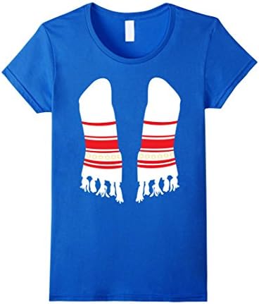 Womens Jewish Tallit T-Shirt Judaic Prayer Shawls Yiddish Tales Medium Royal Blue