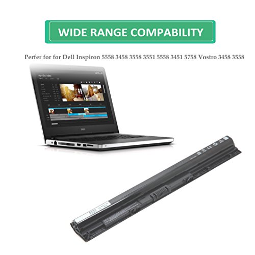 M5Y1K Battery for Dell Inspiron 5558 3458 3558 3551 5558 3451 5758 Vostro 3458 3558[14.8V 2600mAh EmaksÂ®]
