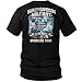 Harley-Davidson Military - Bar & Shield Orange on Black T-Shirt - Overseas Tour | Salutes Our Veterans