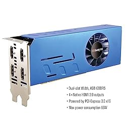 SRhonyra Multi-Monitor Dedicated Graphics Card GTX