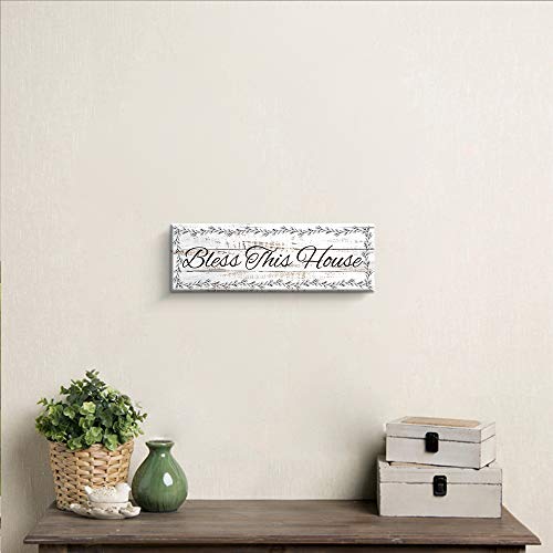 Bless This House Inspirational Wall Art Plaque Motivational Wall Signs