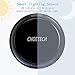CHOETECH Wireless Charger, Aluminum Alloy Qi Wireless Charging Pad Compatible with iPhone Xs Max/XS/XR/X/8/8 Plus, Samsung Galaxy S9/S9+/S8/S8+/Note 8 and More All Qi-Enabled Phones(Black)