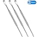 3 Packs Wax Carving Tool Wax Tool Carving Tool Stainless Steel Tool Spoon 4.75 Inch (Silver)