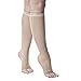 DJMed Leg Skin Protectors – Protective Leg Sleeves, for Sensitive Skin, Help Protect from Tears & Bruising – Pair, Tan (Medium/Regular)