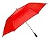 EEZ-Y Golf Umbrella - 58 Inch Windproof Rain Umbrellas w/Double Canopy - Compact, Portable & Break Resistant for Travel – Red