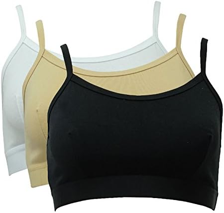 Body Tonic 6 Pcs Solid Non Padded Assorted Colour Ladies Sports Bra