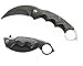 Full Metal CSGO Karambit Claw Folding Pocket Knife. for Gift, Collection, EDC (Gray)