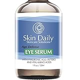 Skin Daily Skincare Solutions Natural Eye Cream Serum for Dark Circles