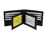 Marshal Men's Genuine Leather Multi Pocket Wallet