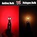Antline 194 168 2825 T10 W5W Error Free LED Bulb Red, Super Bright 300 Lumens 10-SMD 5730 Chipset LED Bulbs for Interior Dome Map Door Courtesy License Plate Lights, Pack of 10