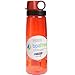 Nalgene On the Go Water Bottle, Lollipop Red, 24 oz