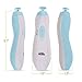 Baby Nail Trimmer File Electric - [Upgraded] Safe Nail Clippers with 12 Units Gift for Newborn Toddler Kids or Women Toes and Fingernails, Care, Polish and Trim, AA Battery Operated (Not Include)