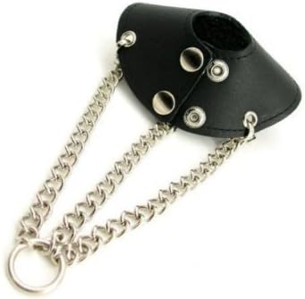 Heart 2 Heart Ball Stretcher Leather Parachute, Black by Sittiyakul