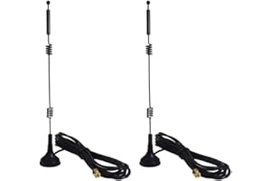 YobiLife Long Range WiFi Antenna Dual Band 2.4GHz 5GHz 5.8GHz RP-SMA Male 3M Extension Cable for Routers Access Points Repeat