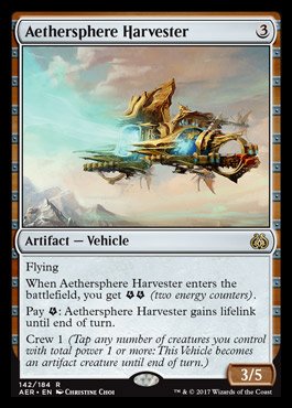 Magic: the Gathering - Aether Revolt - Aethersphere Harvester