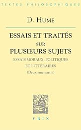 Essais moraux, politiques et littéraires