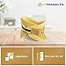 Dr. Franklyn's Neck Brace Cervical Collar Soft Foam Adjustable Neck Support Brace for Sleeping Universal Waterproof Immobilizer Spine Pain & Pressure Relief-One Size Fits All