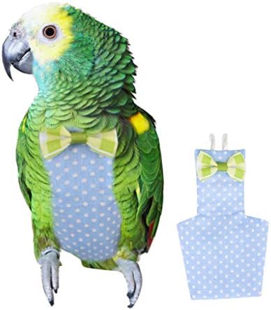 Mjjsk Creative New Pet Bird Clothes Parrots Health Diaper Flight Safety Thin Suit