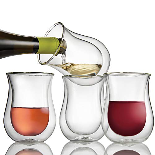 Wine-Enthusiast-Double-Wall-Flared-Tumblers--Insulated-Stemless-Wine-Glass-Set-of-4