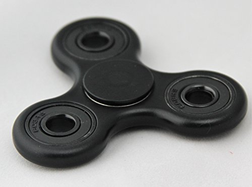 staymellow.co Fidget Spinner 5 Colors EDC Fidget Toy 360 Spinner Non 3D Printed Relieves Stress and Anxiety Attention ADHD Autism Focus Tool For Children and Adults Great for Office School Home Black