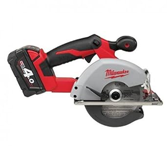 Milwaukee 0002095 Scie Circulaire A Batterie Au Lithium 18 V 4 0 Ah Avec Disque De 165 Mm Et 51 Mm De Coupe Amazon Fr Commerce Industrie Science