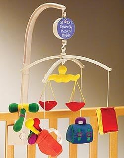 Future Lawyer Musical Baby Mobile with Brahms Lullaby