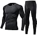 Kids Quick Dry Base Layer Thermal Underwear Sports Long Sleeve Compression Shirts and Pant 2 Pcs Setthumb 4