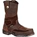 Georgia Athens Waterproof Wellington Work Boot, Brown, Size 10.5(M)