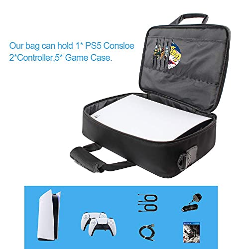 PS5 Carrying Case,PS5 Travel Bag Protective Carrying Bag for