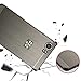 KEYone Case,BlackBerry KEYone Case,DAMONDY Luxury Ultra thin Imitation Metal Brushed Premium Aluminum Shockproof Protective Bumper Hard Back Case Cover for BlackBerry KEYone-Black