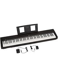 Yamaha P71 88-Key Weighted Action Digital Piano with Sustain Pedal and Power Supply (Amazon-Exclusive)