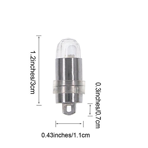 SumDirect 12/30/50/100 Pack LED Party Lights NonBlinking Waterproof