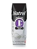 Natrel Milk 1%, 8 Ounce (Pack of 18)