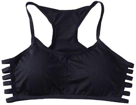 Omnikart Crop Top Push-Up Bra-Black